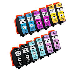 You'll have a full palette of blue, purple, and green, with. Sparset 12 Druckerpatronen Ersetzen Epson 378xl Gutdrucken De