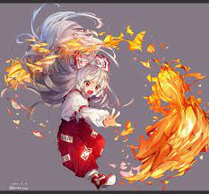 藤原 妹 紅 かわいい