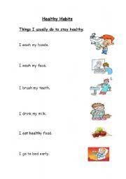 This week our healthy habits theme was a perfect follow up to our my body theme. Resultado De Imagen Para Healthy Habits Worksheets For Kids Kindergarten Worksheets Healthy Habits For Kids Healthy Habits