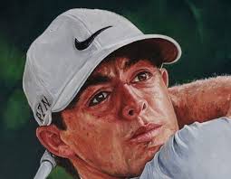 Rory Mcllroy, Non Autographed, Framed"