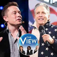 Elon Musk sh0cked the world when he suddenly cancelled “The View” and  decided to replace it with “The Daily Show” with Jon Stewart, a shocking  interview that happened unexpectedly.