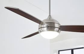 Monte carlo micro ceiling fan is a brushed steel, wooden, modern ceiling fan, designed for damp locations. Monte Carlo Ceiling Fans At Kitchen Bath Classics