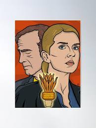 Saul and Kim "Teamwork makes the dreamwork" Better Call Saul" Poster for  Sale by C·REBRAL Labs