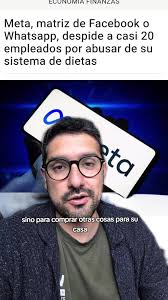 Facebook despide a casi 20 empleados por usar mal sus cupones de comida,  los usaban para comprar cosas personales y no para sus alimentos en la  oficina. si estaba mal pero totalmente excesivo que te ...