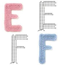 Crochet Alphabet Chart Diagram A To Z Crochet Kingdom