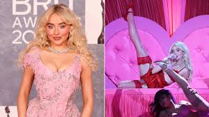 Sabrina Carpenters 2025 Brit Awards performance has caused outrage among  viewers | Fox News