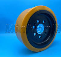 Forklift PU Balance Tire Poly Load Wheel for Heli/Lida 300*120-75 Seven  Holes86-209