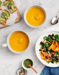 Sweet potato, carrot, apple, and red lentil soup. Carrot Ginger Soup Recipe Love And Lemons