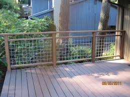 Horizontal cable railings are modern, minimalistic, clean, and durable. Do It Yourself Deck Railing Is Done Deck Railings Diy Deck Wire Deck Railing