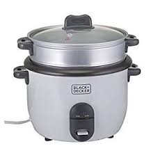 Black And Decker 3 Cup Rice Cooker Recipes Black Decker Rc1860 700w 1 8 L 7 6 Cup Rice Cooker Non Usa Compliant White Rice Cookers Ricecooker Cooking Rice Cooker Cooker Farberware Pressure Cooker