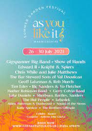 The day of the week is monday. As You Like It Festival 26 30 July 2021