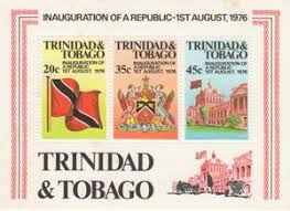 Cincinnati reds, august 1 1976. Stamp Inauguration Of A Republic 1st August 1976 Trinidad And Tobago Inauguration Of A Republic 1st August 1976 Mi Tt Bl20 Sn Tt 274a Sg Tt Ms511