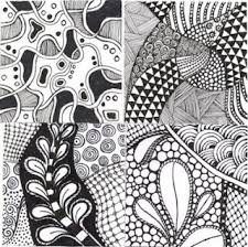 A zentangle® string is never ever done with a pen, strings are not meant to be seen in the end, do them with a pencil and do them intuitively by hand, that is the real zentangle® experience. Calm Down And Get Your Zentangle On Psychology Today