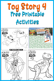 Free Printable Toy Story 4 Coloring Pages And Activities Kids Activity Books Kids Coloring Books Diy Coloring Books