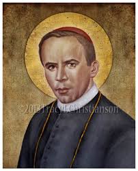 St. John Neumann Catholic Art Print, Patron of Catholic Education
