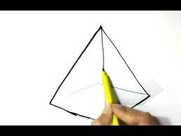 Hello guys here is such a beautiful 3d pyramid which is made very simple and easy. How To Draw Pyramid Easy Step By Step For Beginners Youtube