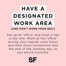 Your first day of work sets the tone for your professional relationship with a new employer, your supervisor, your coworkers, and any subordinates you want to be familiar with the physical space as well as the mental work of the job. Our Top 5 Tips For Working At Home Silkfred Blog