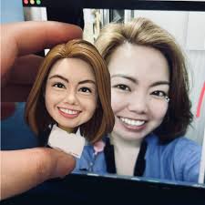 Custom Bobblehead Figurine,handmade Clay Couple Bobblehead, Personalized  Photo ,based Figurine, Unique Gift for Couples, Anniversary Present