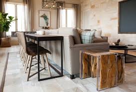 Redefining The Sofa Table Add Chairs Dining Room Console Table Table Behind Couch Living Table