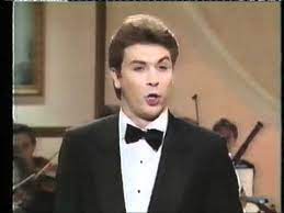 Roberto alagna is a renowned opera star; Roberto Alagna Le Mia Letizia Infondere Verdi Live 1992 Youtube