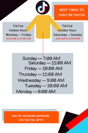 What Time Should You Post On Tik Tok Best Time To Post Social Media Marketing Strategy Social Media