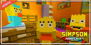 Tap the blue button that says update next to minecraft to update minecraft in the app store. Download The Simpsons Addons For Minecraft Pe Mods Mcpe 1 0 Apk Downloadapk Net