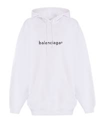 Logo balenciaga in.eps file format size: Balenciaga Logo Hoodie Clothing