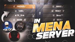 All ff server names with official youtube links given below. Clashsquad 4v4 Match With Vincenzo And Tahirfuego In Mena Server Vps And Vpn