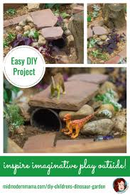 Maybe you would like to learn more about one of these? Diy Children S Dinosaur Garden Mid Modern Mama