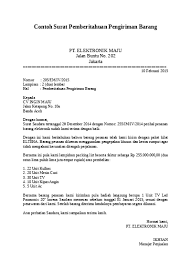 Maybe you would like to learn more about one of these? Contoh Surat Niaga Jenis Pemberitahuan Pengiriman Barang Www Kurikulum Pendidikan1 Blogspot Com