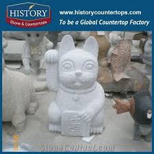 Bird cat dog monkey fish horse shark panda red panda turtle giraffe cheetah leopard dolphin eagle penguin raccoon whale gorilla owl tiger squirrel pig deer koala kangaroo snake corgi bunny rabbit mouse rat octopus squid. History Stone Hot Selling High Quality Perfect Wholesale Products Natural Grey Granite Vivid Fortune Cats Statue With Cheap Price For Garden Zoo House Decorations Animal Sculptures Handcrafts From China Stonecontact Com