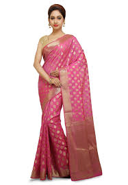 Banarasi Saree In Pink Swz233 About 9% of these are india & pakistan clothing. banarasi saree in pink