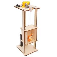 Diy Elevator Lift Children Science Education Toy Sale Price Reviews Gearbest Mobile Diy Small Engineering Toys Teaching Toy