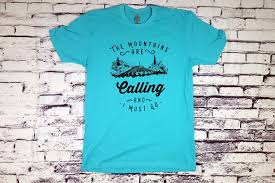 The Mountains Are Calling And I Must Go T Shirt The Mountains Are Calling And I Must Go Tee Shirt Space Mountain Thunder Mountain Space Mountain The Mountains Are Calling Space Mountain Disneyland Shirts