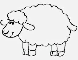 Free printable sheep colouring pages. Easy Sheep Coloring Pages Novocom Top
