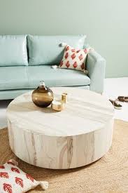 Drum coffee table round coffee table wooden coffee table mango wood coffee table modern coffee table wooden drink table wooden center table. Swirled Drum Coffee Table Anthropologie
