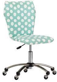 airgo armless chair pool painted dot print turquoise teal pattern aesthetic teal theme computer chair office chair stylish seating teal color palette