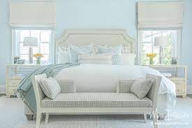 And it pairs well with white molding, along with light wood furniture pieces. 30 Relaxing Powder Blue Bedrooms Light Blue Bedroom Pale Blue Bedrooms Blue Master Bedroom