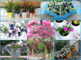 This can be a unique place to introduce some greenery to your home. 40 Unique Fun Container Garden Ideas
