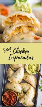 This Easy Chicken Empanadas Recipe Can Be Made In About 30 Minutes And Are A Dinner That The Whole Fam Empanadas Recipe Chicken Empanadas Easy Empanadas Recipe