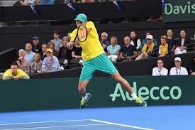 Alexander sascha zverev has featured heavily in the atp. Alex De Minaur Plays A Backhand Return During His Singles Match Against Alexander Zverev Abc News Australian Broadcasting Corporation