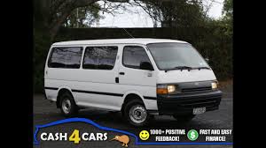 The van is relatively comfortable, although a bit noisy on the highway. 1998 Toyota Hiace Diesel Manual Parts Car Cash4cars Cash4cars Sold Youtube