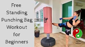 Why should you buy standing punching bags for your home, you ask? Free Standing Punching Bag Workout For Beginners Youtube