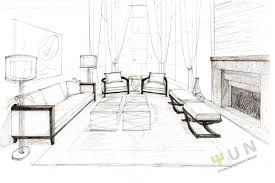 Interior Design Sketches Living Room Interior Design Renderings Interior Design Living Room Living Design