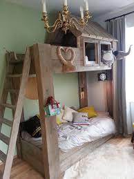 steigerhouten stapelbed finn van londen steigerhout stapelbed kinderbed moderne kinderkamers