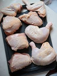 A cooked chicken is going to be easier to pull off the wings and thighs away from the body and generally easier to work with when cutting. How To Cut A Whole Chicken Step By Step Feast And Farm