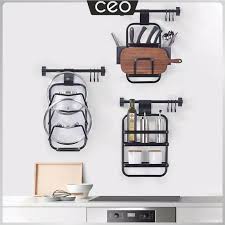 Nah, untuk mempermudah kamu dalam menggolongkan perabotan rumah tangga apa saja yang diperlukan dan harus kamu utamakan. Jual Ceo Comc 09 3 In 1 Rak Gantung Minimalis Rak Peralatan Dapur Gantung Terbaru Juli 2021 Blibli