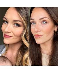 Taking a trip down memory lane! It's so crazy to see how much my makeup  application style has changed while using the exact same cream makeup  products. Peep baby Bonks little head