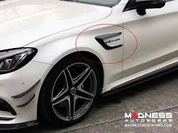 4.2 out of 5 stars. Mercedes Benz C Class W205 C63 Front Fender Vents Carbon Fiber