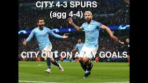 An aguero strike then put city in control of the tie but a bundled fernando llorente goal proved decisive for spurs. Man City 4 3 Spurs Highlights Youtube
